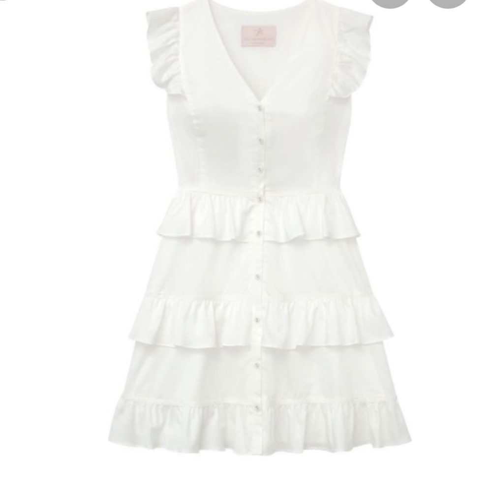 Firm Price. Gal meets glam Anna sleeveless V-neck dress. - Picture 4 of 11